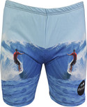 15% OFF on Mitushi Products Printed Men's Swim Shorts
