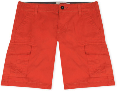 49% OFF on Levi's Solid Boy's Cargo Shorts