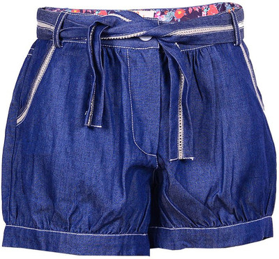 65% OFF on Ello Solid Girl's Denim Denim Shorts 65% OFF on Ello Solid Girl's Denim Denim Shorts