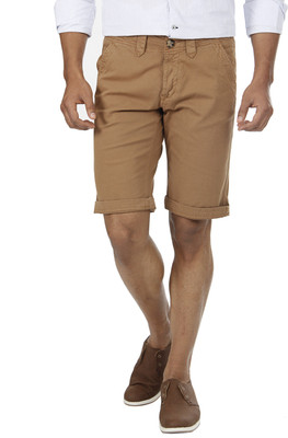 49% OFF on London Fog Solid Men's Basic Shorts