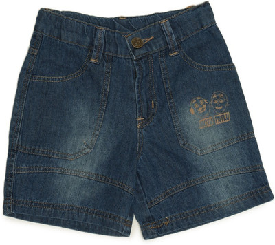 Motu Patlu Woven Boy's Bermuda Shorts