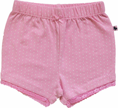 Babeez Polka Print Baby Girl's Basic Shorts