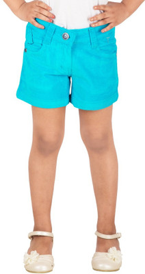 20% OFF on Tangerine Solid Girl's Basic Shorts