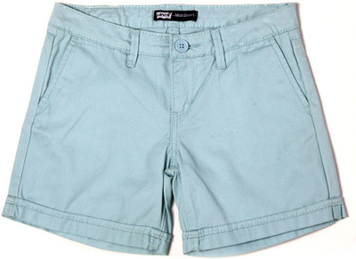 40% OFF on Levis Kids Solid Girl's Basic Shorts 40% OFF on Levis Kids Solid Girl's Basic Shorts