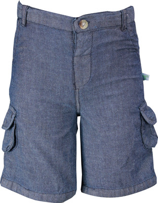 32% OFF on Shoppertree Solid Baby Girl's Denim Shorts