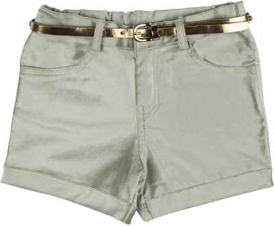 53% OFF on Hunny Bunny Solid Girl's Hotpants