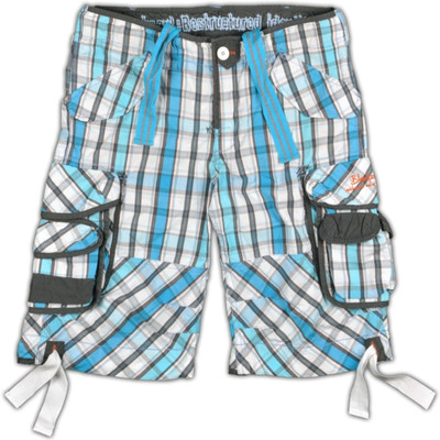Blacksoul Checkered Men's Cargo Shorts Blacksoul Checkered Men's Cargo Shorts