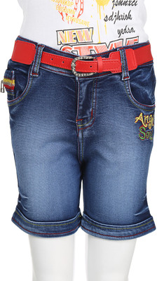 57% OFF on IMPLE Solid Girl's Denim Denim Shorts 57% OFF on IMPLE Solid Girl's Denim Denim Shorts