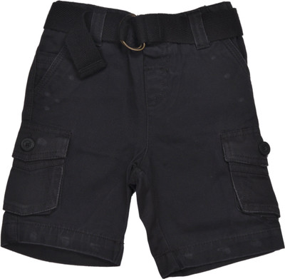 50% OFF on Bio Kid Solid Baby Boy's Cargo Shorts