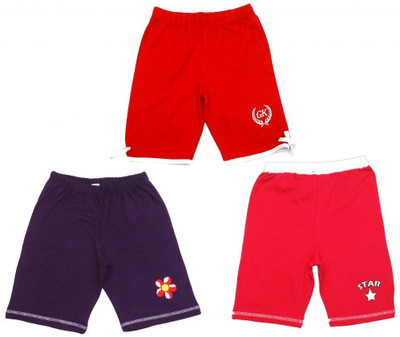 66% OFF on Gkidz Printed Girl's Basic Shorts