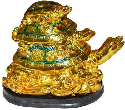 12% OFF on Eshoppee Vastu Feng Shui Three Tiered Tortoises Showpiece - 12 cm 12% OFF on Eshoppee Vastu Feng Shui Three Tiered Tortoises Showpiece - 12 cm