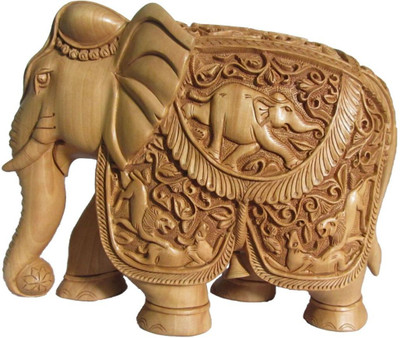 68% OFF on JaipurCrafts Carved Elephant Showpiece - 12.7 cm 68% OFF on JaipurCrafts Carved Elephant Showpiece - 12.7 cm