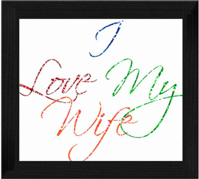 44% OFF on Ellicon B629 I Love My Wife Showpiece - 19.5 cm