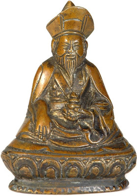 20% OFF on Exotic India Lama Showpiece - 12.446000000000002 cm