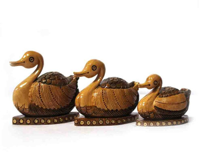 50% OFF on eSoft Antique Finish Swan Set Showpiece - 8.75 cm 50% OFF on eSoft Antique Finish Swan Set Showpiece - 8.75 cm