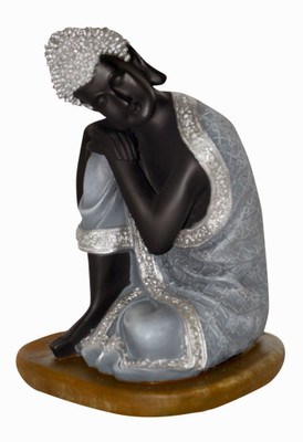 10% OFF on Prabhu Arts Buddha Showpiece - 25 cm