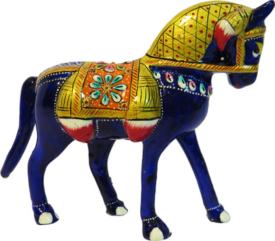 40% OFF on Suriti Enamel Horse Showpiece - 12.5 cm