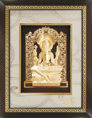 23% OFF on FineDor 24K Gold Leaf Frames Padmavati Maa Showpiece - 25 cm 23% OFF on FineDor 24K Gold Leaf Frames Padmavati Maa Showpiece - 25 cm