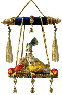 6% OFF on Creativity Centre Krishna Jhula Showpiece - 28 cm 6% OFF on Creativity Centre Krishna Jhula Showpiece - 28 cm
