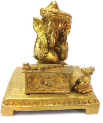 3% OFF on Maharaja Crafts Reading Ganesh Showpiece - 15 cm 3% OFF on Maharaja Crafts Reading Ganesh Showpiece - 15 cm