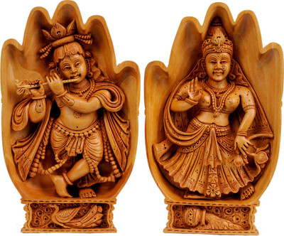 20% OFF on Exotic India Radha Krishna (Carved in Hands) Showpiece - 15 cm 20% OFF on Exotic India Radha Krishna (Carved in Hands) Showpiece - 15 cm