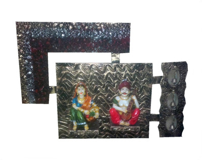 Krafthub Couple Frame With L Shape Showpiece - 53 cm Krafthub Couple Frame With L Shape Showpiece - 53 cm