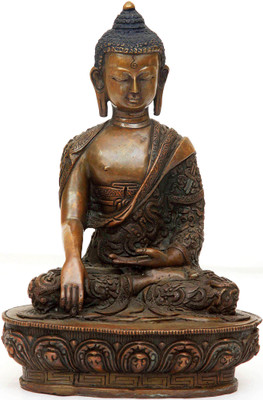 20% OFF on Exotic India The Buddha with Finely Carved Robe Showpiece - 21.082 cm 20% OFF on Exotic India The Buddha with Finely Carved Robe Showpiece - 21.082 cm