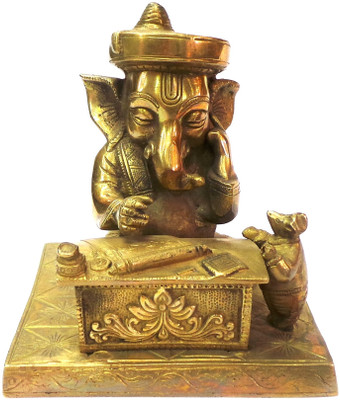 2% OFF on Maharaja Crafts Reading Ganesh Showpiece - 20 cm 2% OFF on Maharaja Crafts Reading Ganesh Showpiece - 20 cm