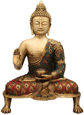 20% OFF on StatueStudio Blessing Buddha On Feet Base Stone Showpiece - 50.8 cm 20% OFF on StatueStudio Blessing Buddha On Feet Base Stone Showpiece - 50.8 cm