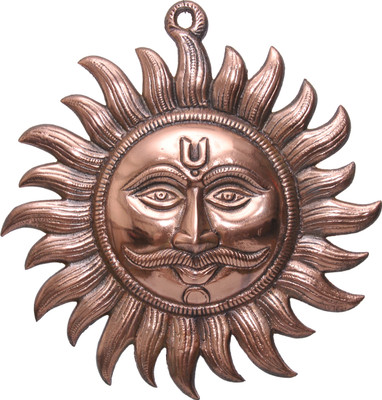 58% OFF on Sri Alankar Black Metal Surya Bhagwan Wall Hanging Showpiece - 27 cm 58% OFF on Sri Alankar Black Metal Surya Bhagwan Wall Hanging Showpiece - 27 cm