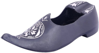 Sheela's Arts & Crafts Showpiece - 13 cm Silver, Black