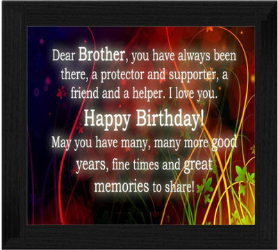 44% OFF on Ellicon B409 Dear Brother Showpiece - 19.5 cm