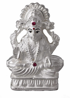 40% OFF on Taraash 999 Silver Lakshmiji Idol - GI1232F Showpiece - 6 cm Silver, Silver 40% OFF on Taraash 999 Silver Lakshmiji Idol - GI1232F Showpiece - 6 cm Silver, Silver
