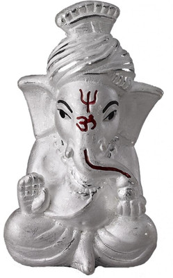 43% OFF on Taraash 999 Silver Shree Ganesha Idol GI1394F Showpiece - 6 cm Silver, Silver 43% OFF on Taraash 999 Silver Shree Ganesha Idol GI1394F Showpiece - 6 cm Silver, Silver