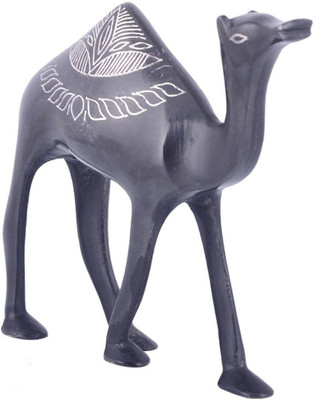 Sheela's Arts & Crafts Showpiece - 13 cm Silver, Black