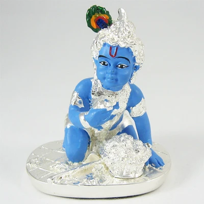 51% OFF on IndiaBuye Bal Krishna Showpiece - 8 cm