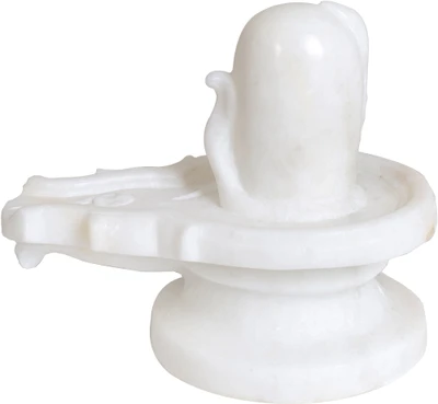 20% OFF on Exotic India White Shiva Linga Showpiece - 17.78 cm 20% OFF on Exotic India White Shiva Linga Showpiece - 17.78 cm