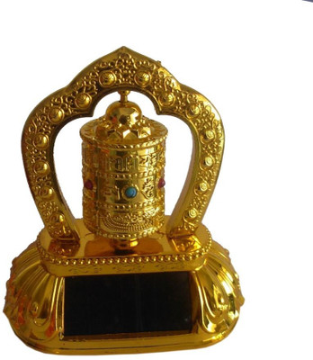 50% OFF on Divya Mantra FengShui Tibetan Solar Prayer Wheel Dharma Metallic High Quality Wheel For CarDashBoard Showpiece - 12 cm 50% OFF on Divya Mantra FengShui Tibetan Solar Prayer Wheel Dharma Metallic High Quality Wheel For CarDashBoard Showpiece - 12 cm