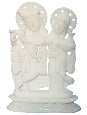 23% OFF on StonKraft Marble Radhakrishn Murti Showpiece - 19 cm 23% OFF on StonKraft Marble Radhakrishn Murti Showpiece - 19 cm