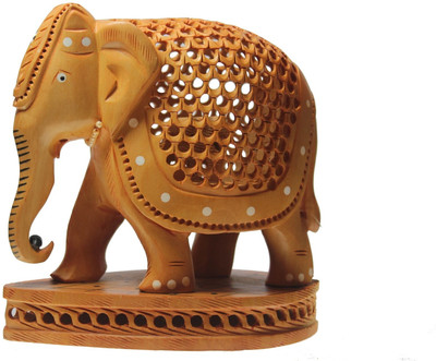 19% OFF on Prachin Elephant Carving Under Cut With Base 3 19% OFF on Prachin Elephant Carving Under Cut With Base 3