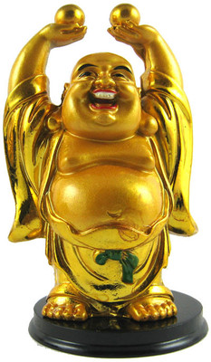 20% OFF on Eshoppee Feng shui laughing buddha for wealth and happiness Showpiece - 10 cm 20% OFF on Eshoppee Feng shui laughing buddha for wealth and happiness Showpiece - 10 cm