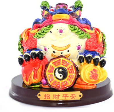 20% OFF on Kriti Creations Feng Shui Multi Color 3 Legged Toad Showpiece - 10 cm