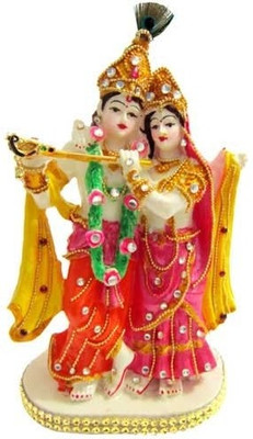 9% OFF on Creativity Centre Radha Rani and Vanshidhar Showpiece - 21 cm 9% OFF on Creativity Centre Radha Rani and Vanshidhar Showpiece - 21 cm