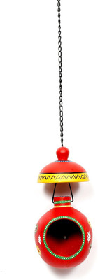 26% OFF on Indikala Hanging Bird House Showpiece - 13.9 cm 26% OFF on Indikala Hanging Bird House Showpiece - 13.9 cm