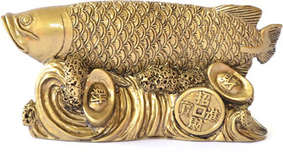 24% OFF on Kriti Creations Feng Shui Arrowana on A Bed of Coins Showpiece - 3 cm 24% OFF on Kriti Creations Feng Shui Arrowana on A Bed of Coins Showpiece - 3 cm