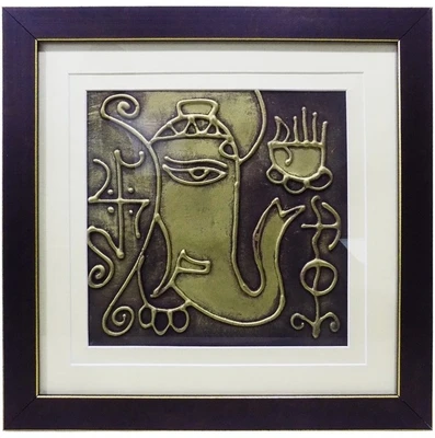 27% OFF on Craft's man Modern Art Beautiful Wall Hanging Scenery Showpiece - 34 cm