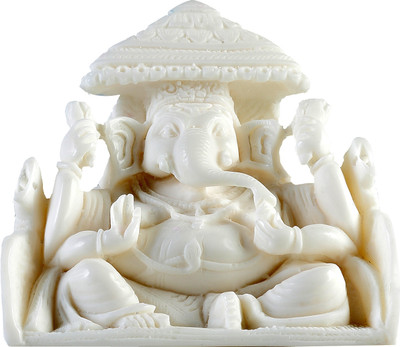 14% OFF on Aapno Rajasthan Rajastani White Marble Haridra Ganapati Statue Showpiece - 8.89 cm 14% OFF on Aapno Rajasthan Rajastani White Marble Haridra Ganapati Statue Showpiece - 8.89 cm