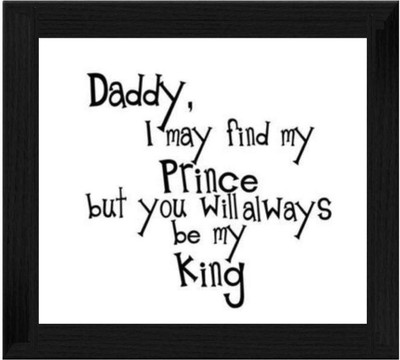 44% OFF on Ellicon B355 Daddy Quotes Showpiece - 19.5 cm