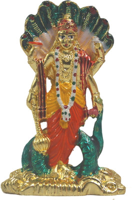 66% OFF on Jyoti Vishnu Standing White Metal Statue Showpiece - 8.5 cm