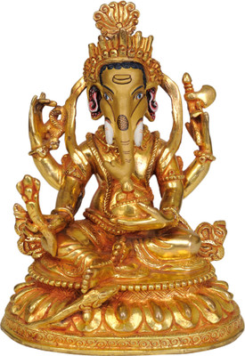 20% OFF on Exotic India Lord Ganesha Showpiece - 14 cm 20% OFF on Exotic India Lord Ganesha Showpiece - 14 cm